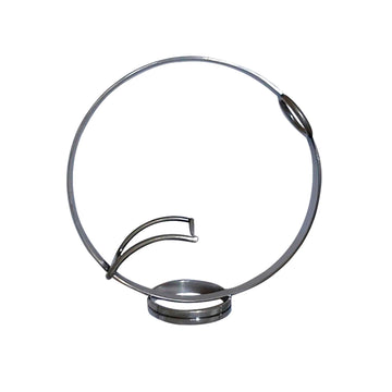 Porta Garrafas em Metal Prateado Christofle