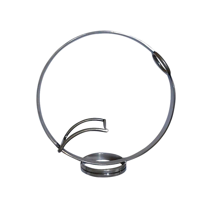 Porta Garrafas em Metal Prateado Christofle
