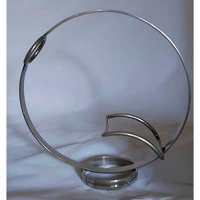 Porta Garrafas em Metal Prateado Christofle