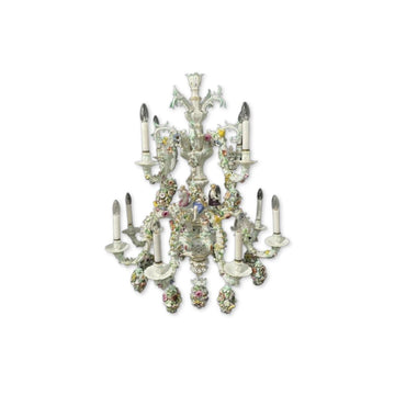 Lustre em Porcelana Meissen