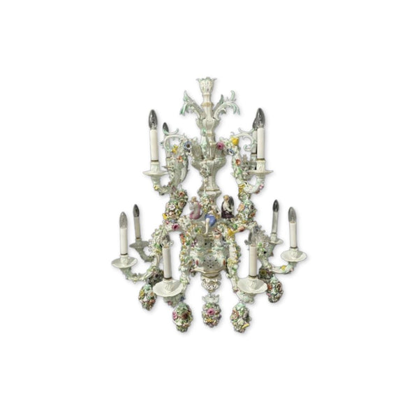 Lustre em Porcelana Meissen
