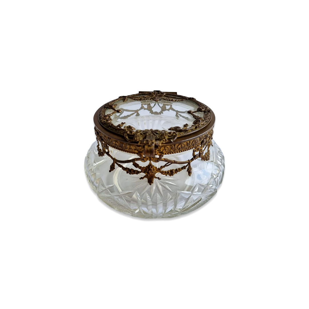 Caixa Cristal e Bronze