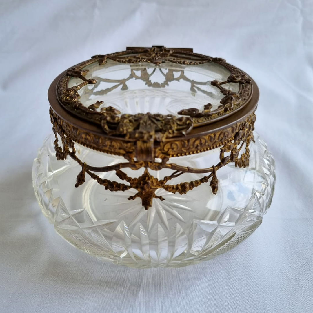 Caixa Cristal e Bronze