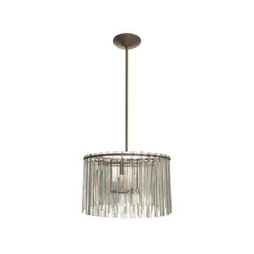 Lustre Art Deco em Cristais
