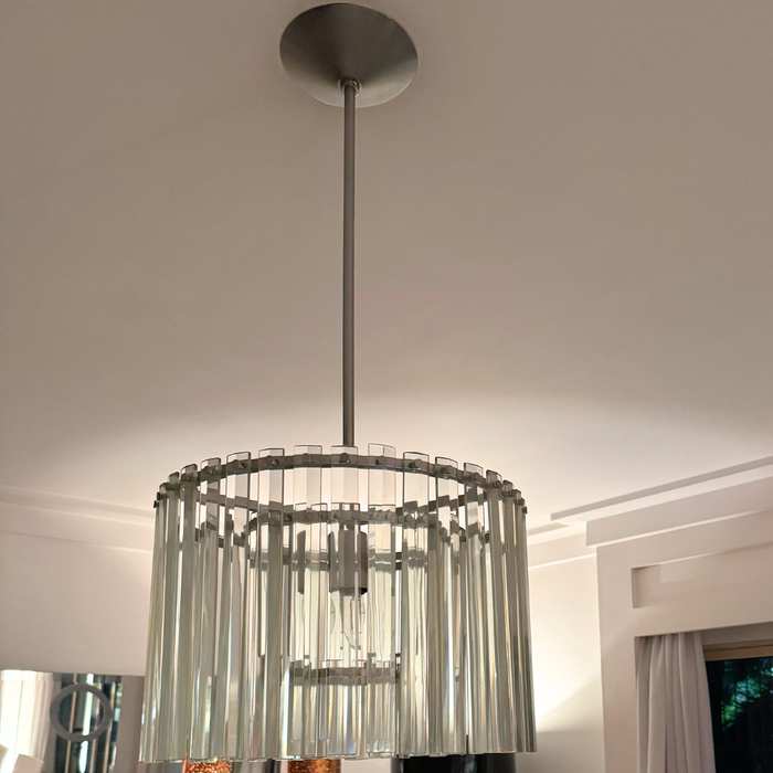 Lustre Art Deco em Cristais
