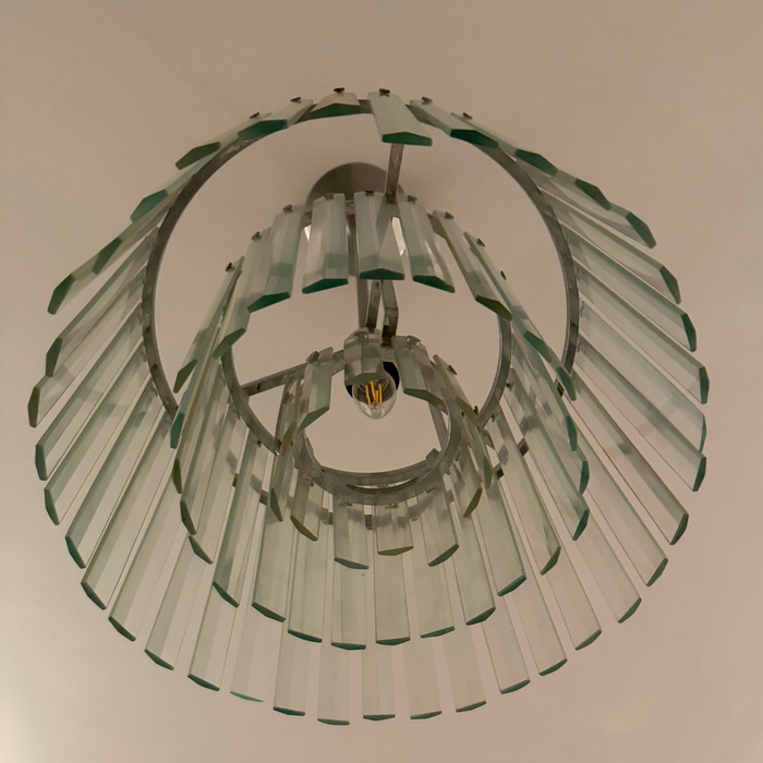 Lustre Art Deco em Cristais