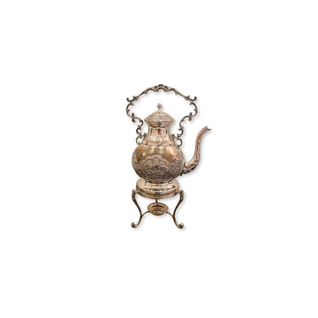 Samovar em Metal Prateado