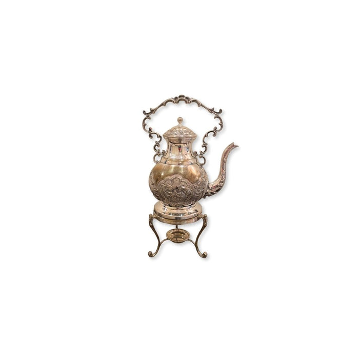 Samovar em Metal Prateado