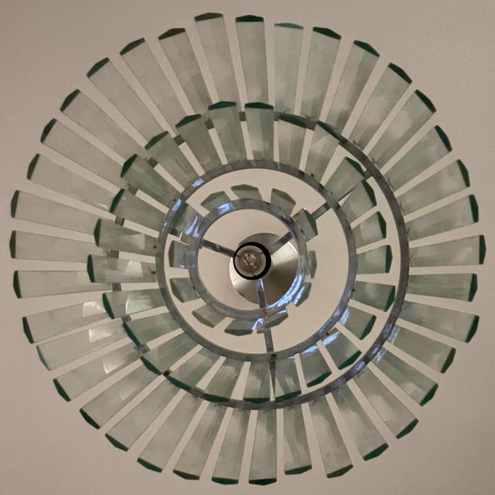 Lustre Art Deco em Cristais