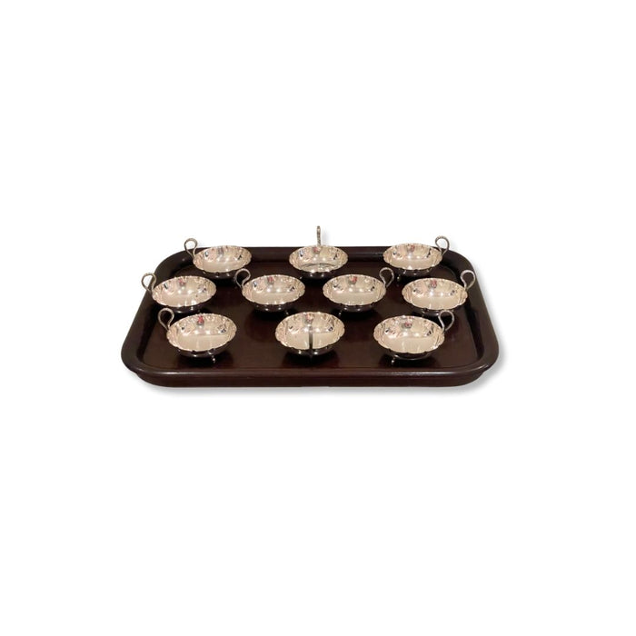 Set com 10 Taças para Sorvete