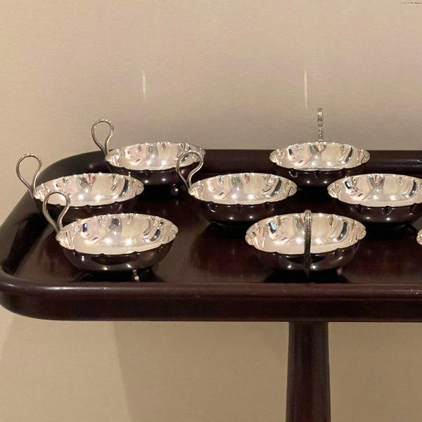 Set com 10 Taças para Sorvete
