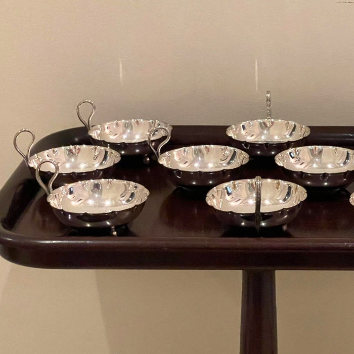 Set com 10 Taças para Sorvete