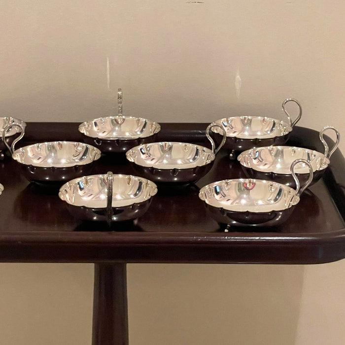 Set com 10 Taças para Sorvete