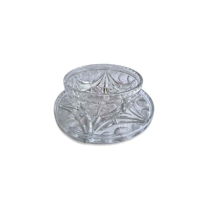 Saladeira com Presentoir em Cristal