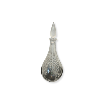Garrafa em Cristal com Tampa