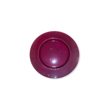 Set com 05 Sousplats em Vidro Vermelho