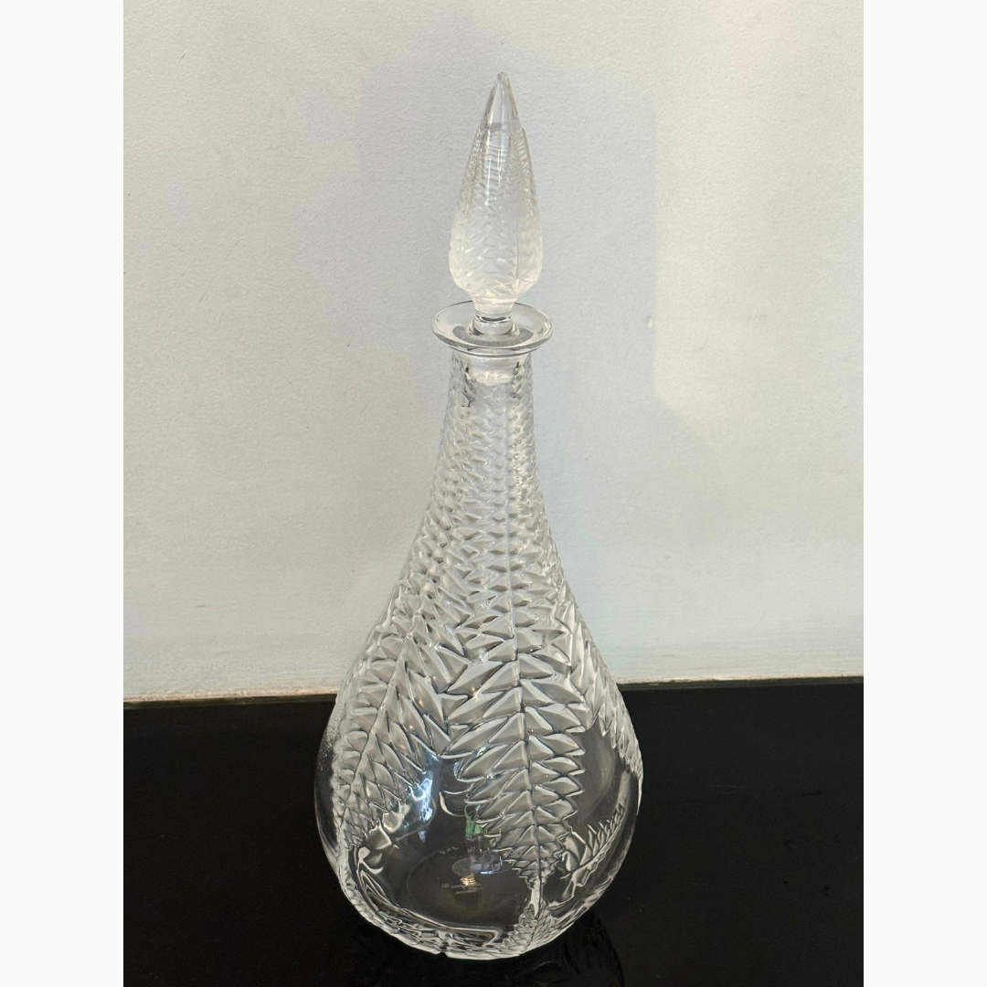 Garrafa em Cristal com Tampa