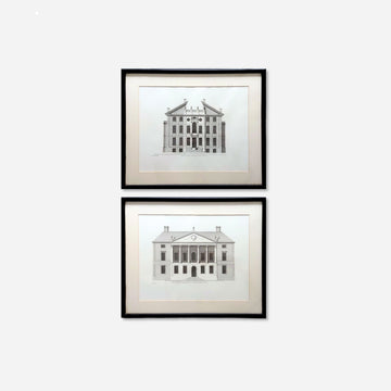 Par de Gravuras Gunnersbury House (1715)