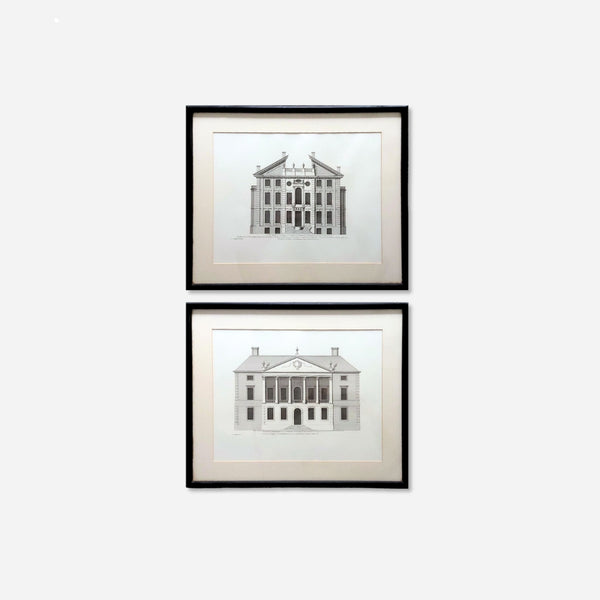 Par de Gravuras Gunnersbury House (1715)