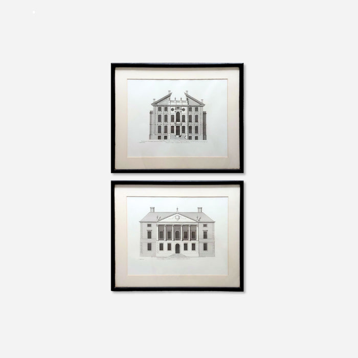 Par de Gravuras Gunnersbury House (1715)