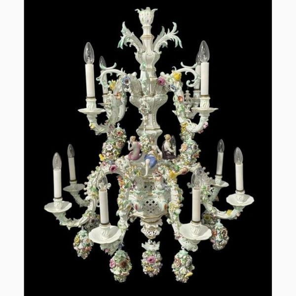 Lustre em Porcelana Meissen