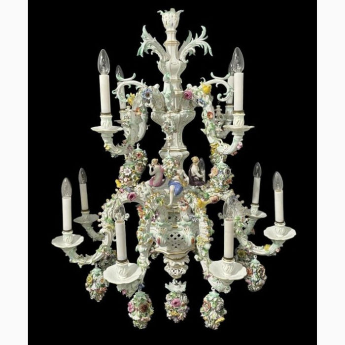 Lustre em Porcelana Meissen