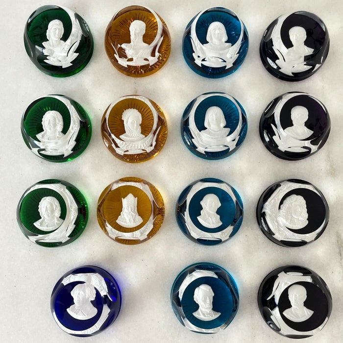 Peso para Papel em Cristal Baccarat Alexander the Great I