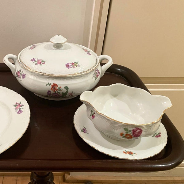 Jogo de Jantar Porcelana Tcheca