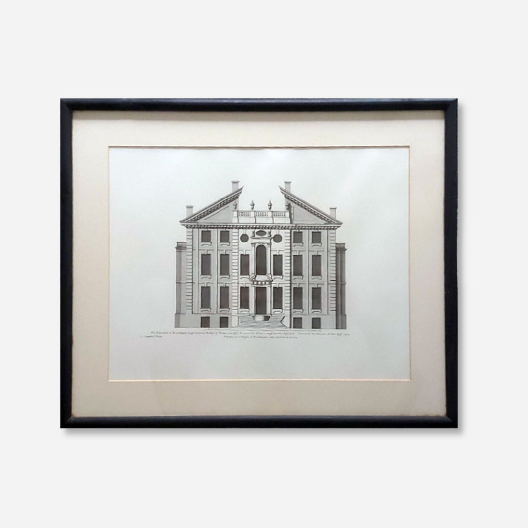 Par de Gravuras Gunnersbury House (1715)