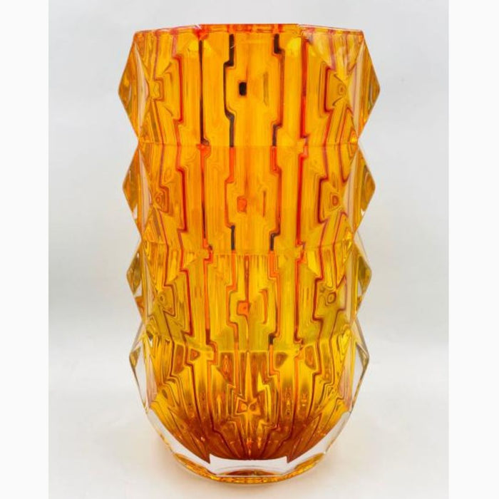 Vaso Baccarat Cristal Âmbar