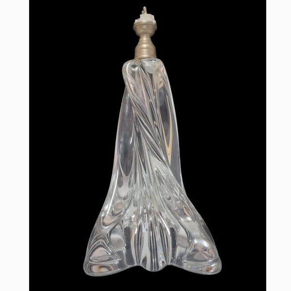 Par de Bases para Abajur em Cristal Baccarat