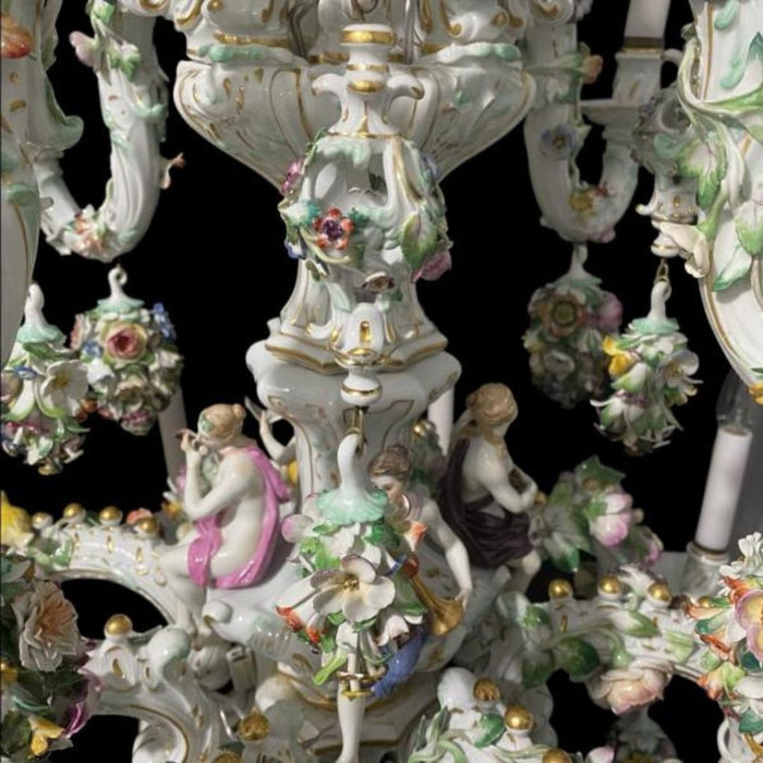 Lustre em Porcelana Meissen