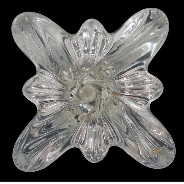 Par de Bases para Abajur em Cristal Baccarat