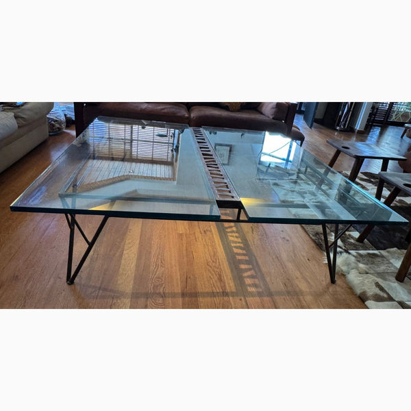 Mesa de Centro Ferro e Vidro