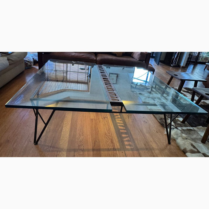 Mesa de Centro Ferro e Vidro