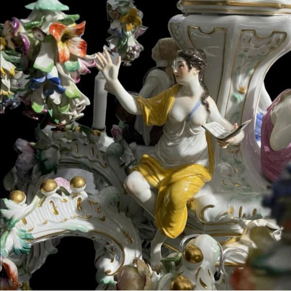 Lustre em Porcelana Meissen