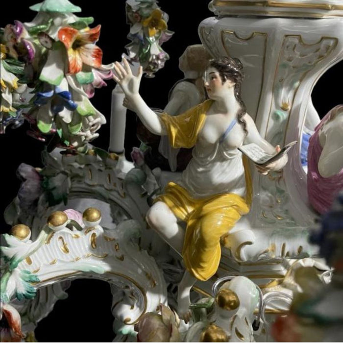 Lustre em Porcelana Meissen
