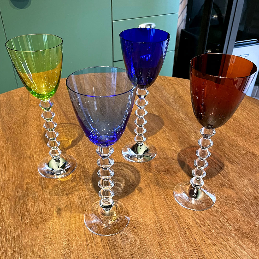Jogo de 49 Copos em Cristal Baccarat