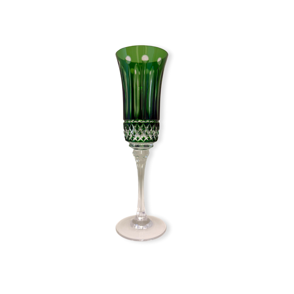 Set Taças de Champanhe Verde