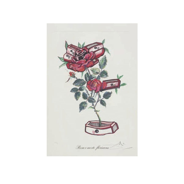 Salvador Dalí (1904-1989) - Surrealistic Flowers III