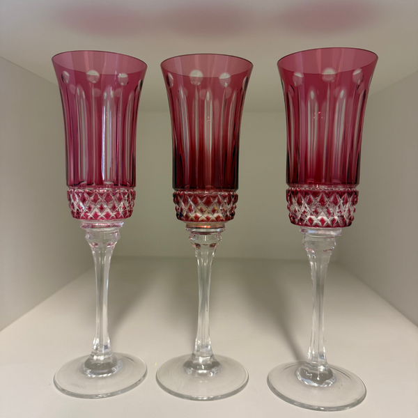 Set Taças de Champanhe Pink