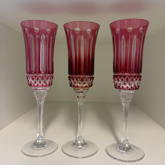 Set Taças de Champanhe Pink