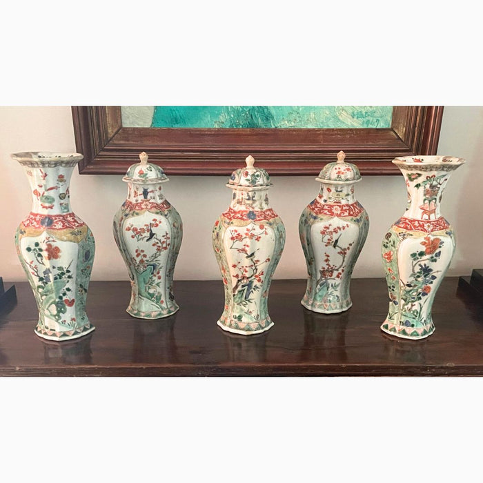 Garniture em porcelana Cia das Índias