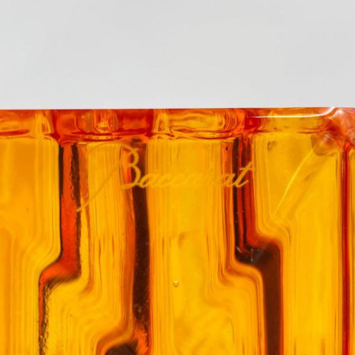 Vaso Baccarat Cristal Âmbar