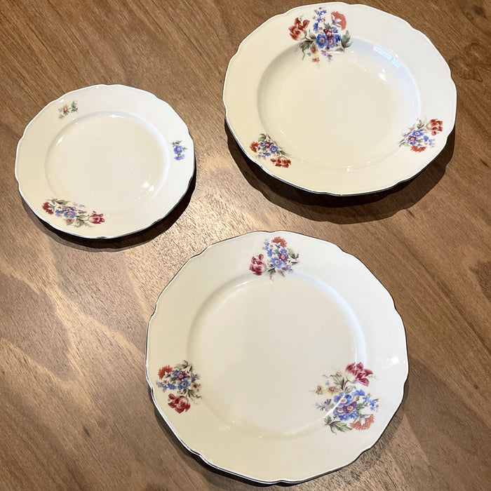 Serviço de Jantar em Porcelana Tcheca Royal Ivory
