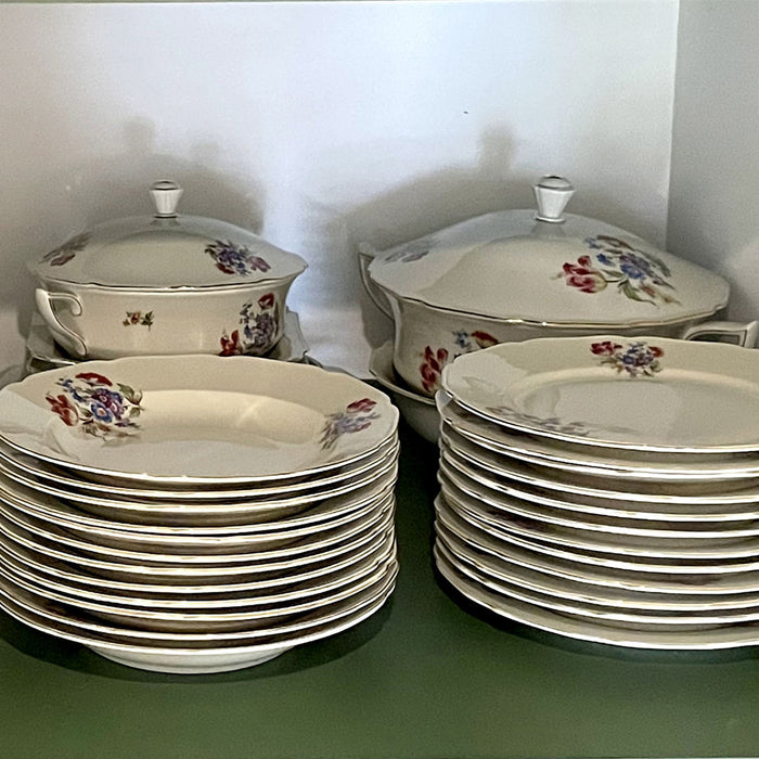 Serviço de Jantar em Porcelana Tcheca Royal Ivory