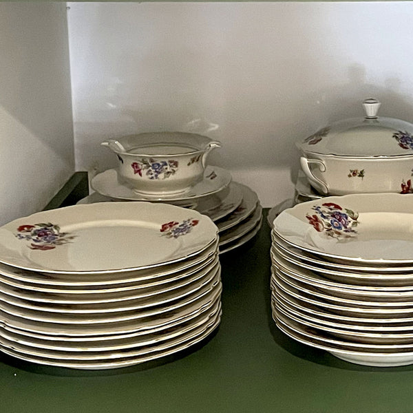 Serviço de Jantar em Porcelana Tcheca Royal Ivory