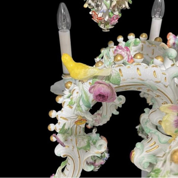 Lustre em Porcelana Meissen