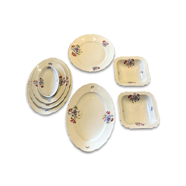 Serviço de Jantar em Porcelana Tcheca Royal Ivory