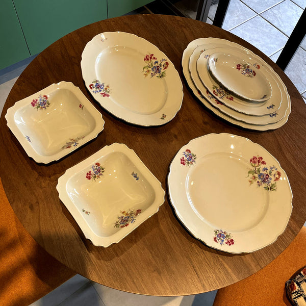 Serviço de Jantar em Porcelana Tcheca Royal Ivory